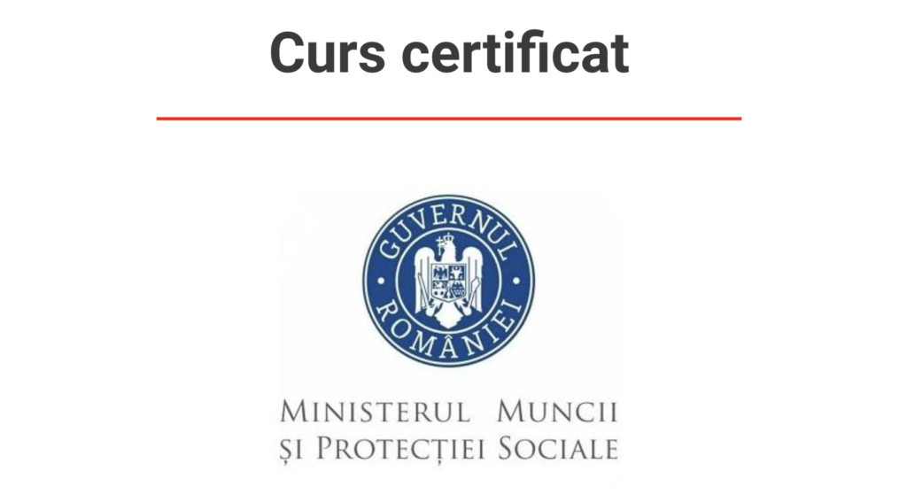 Curs certificat ministerul muncii